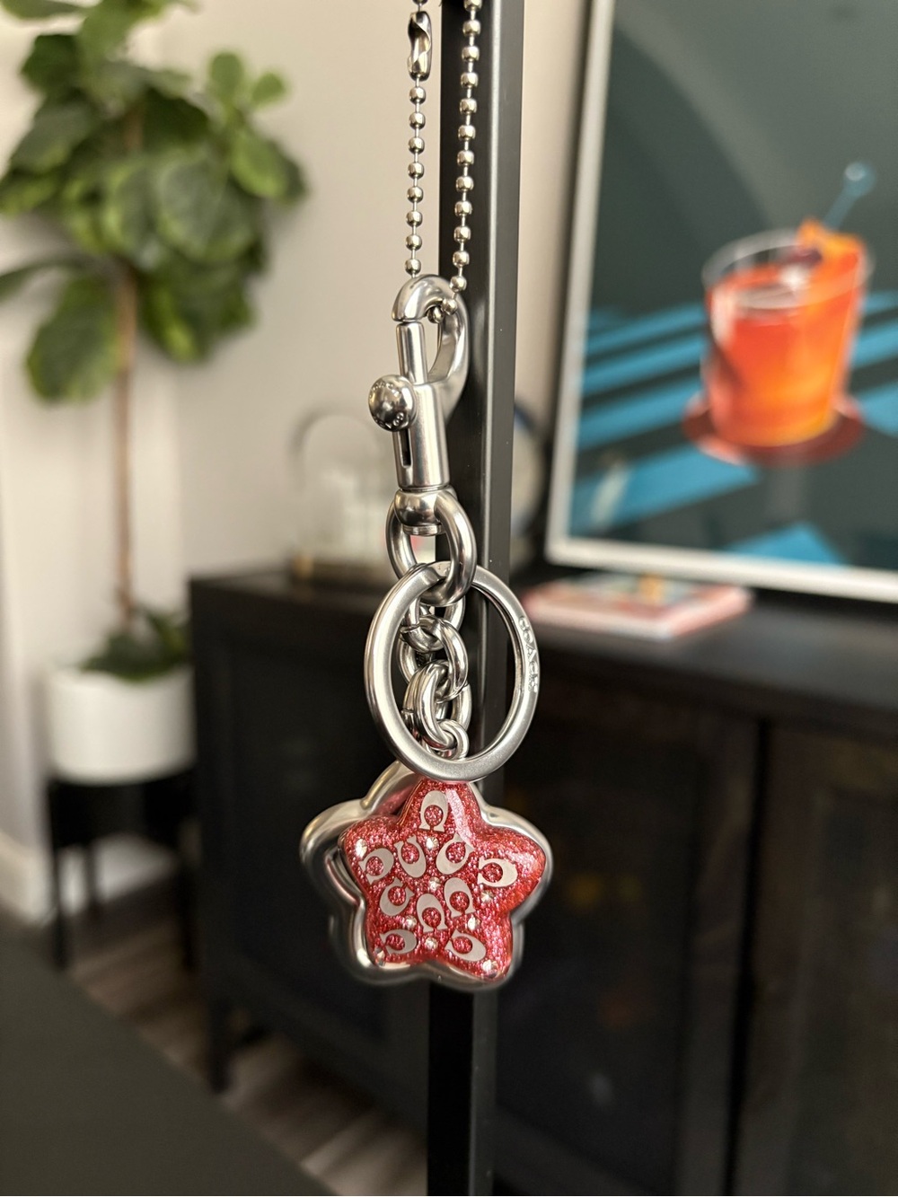 Coach Pink Diamond Star Charm 💕 price is firm due to fees.